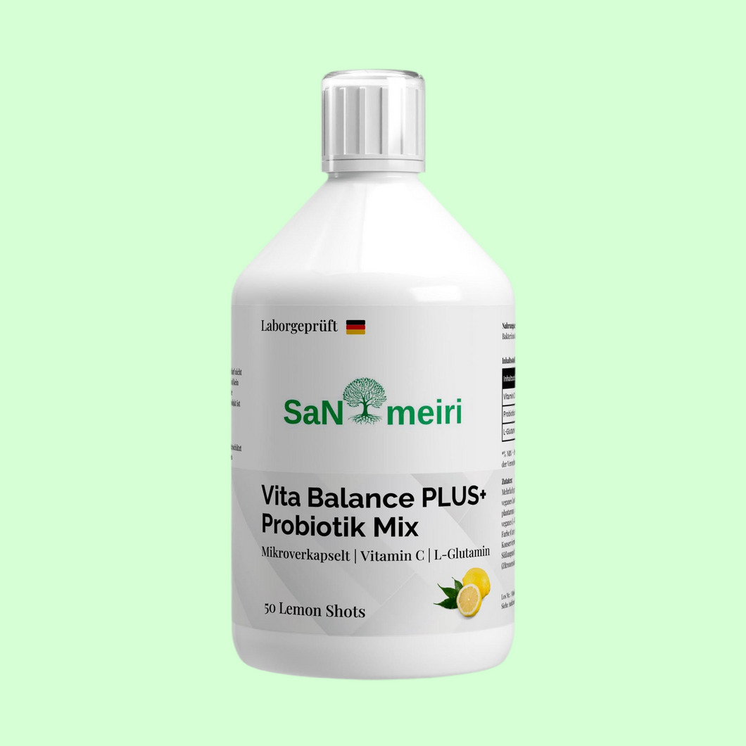 Vita Balance PLUS+  Probiotik Mix- mikroverkapselt - Lemon - 500ml