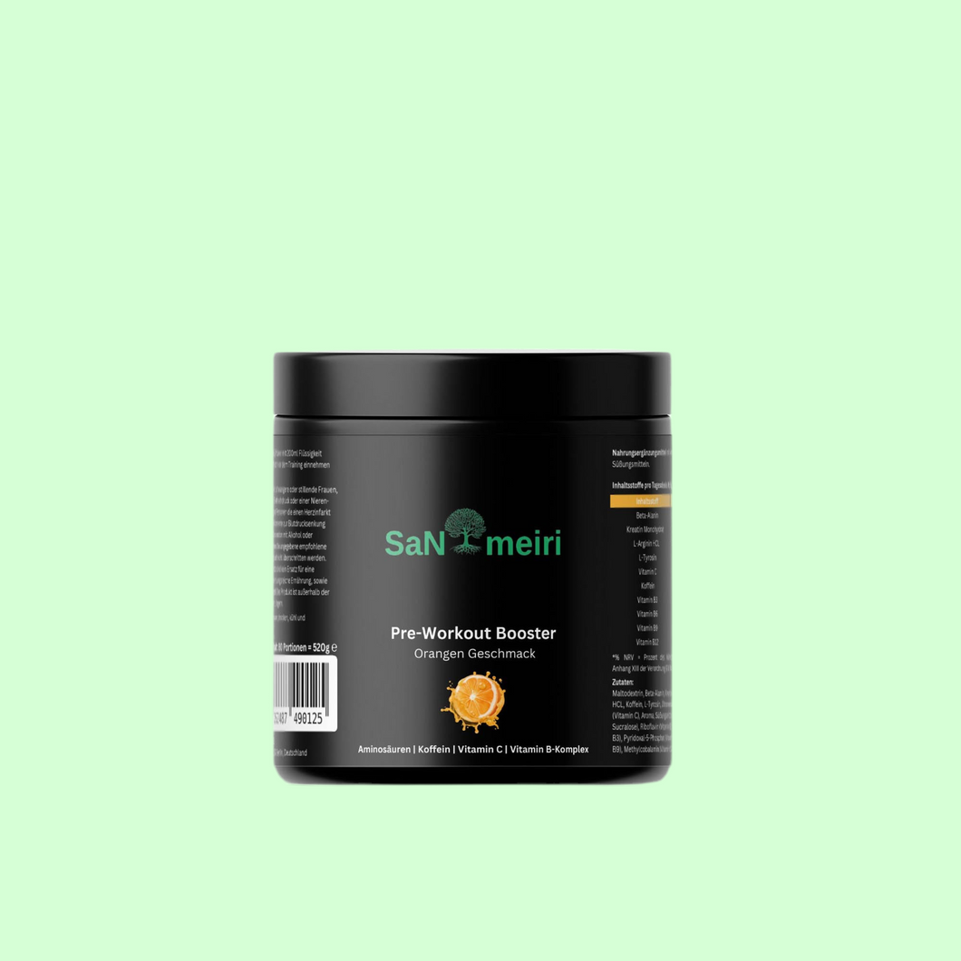 SaNomeiri Pre-Workout Booster - Geschmack: Orange